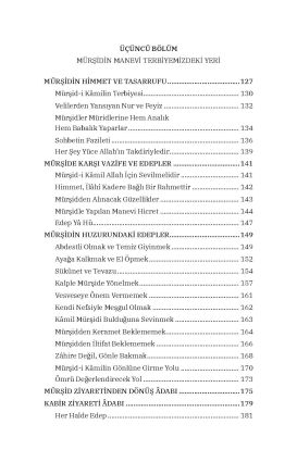 Ârifler Yolunun Edepleri - 4