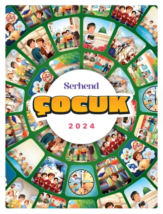 Serhend Dergisi ve Çocuk Eki - 2024 12 Aylık Seri - Ciltli - 2