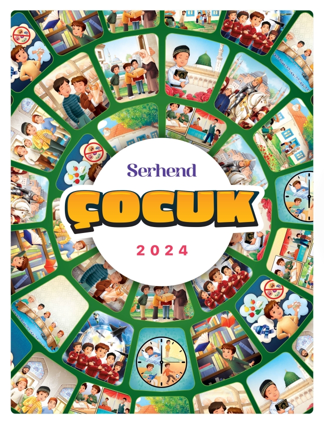 Serhend Dergisi ve Çocuk Eki - 2024 12 Aylık Seri - Ciltli - 2