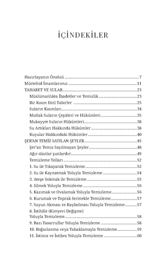 Büyük İslâm İlmihali - Taharet - 2