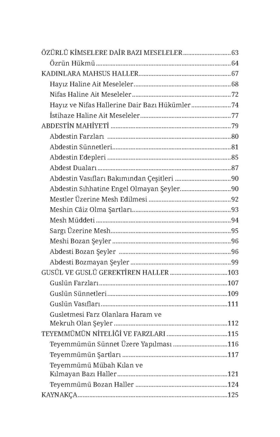 Büyük İslâm İlmihali - Taharet - 3